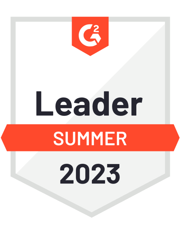 G2 Leader Summer 2023 badge