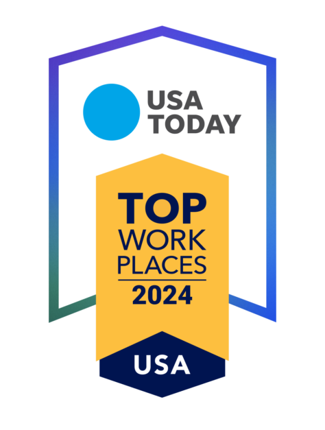 USA Today - Top Workplaces 2025 USA badge