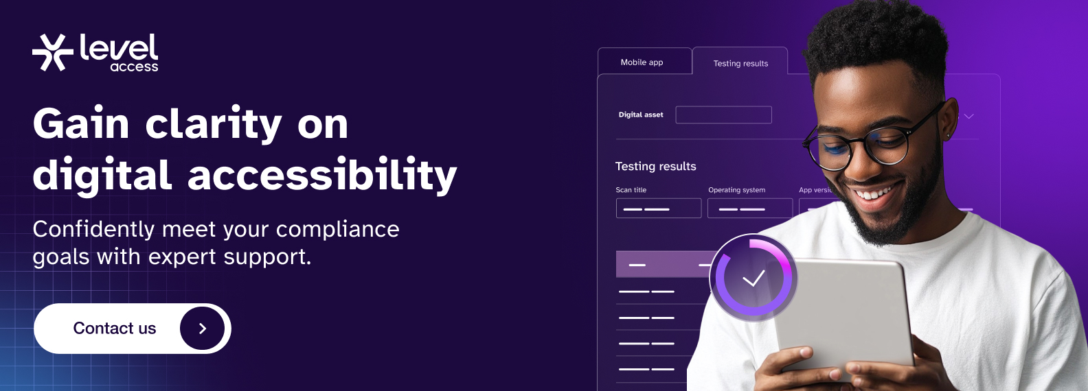 Market leading digital accessibility